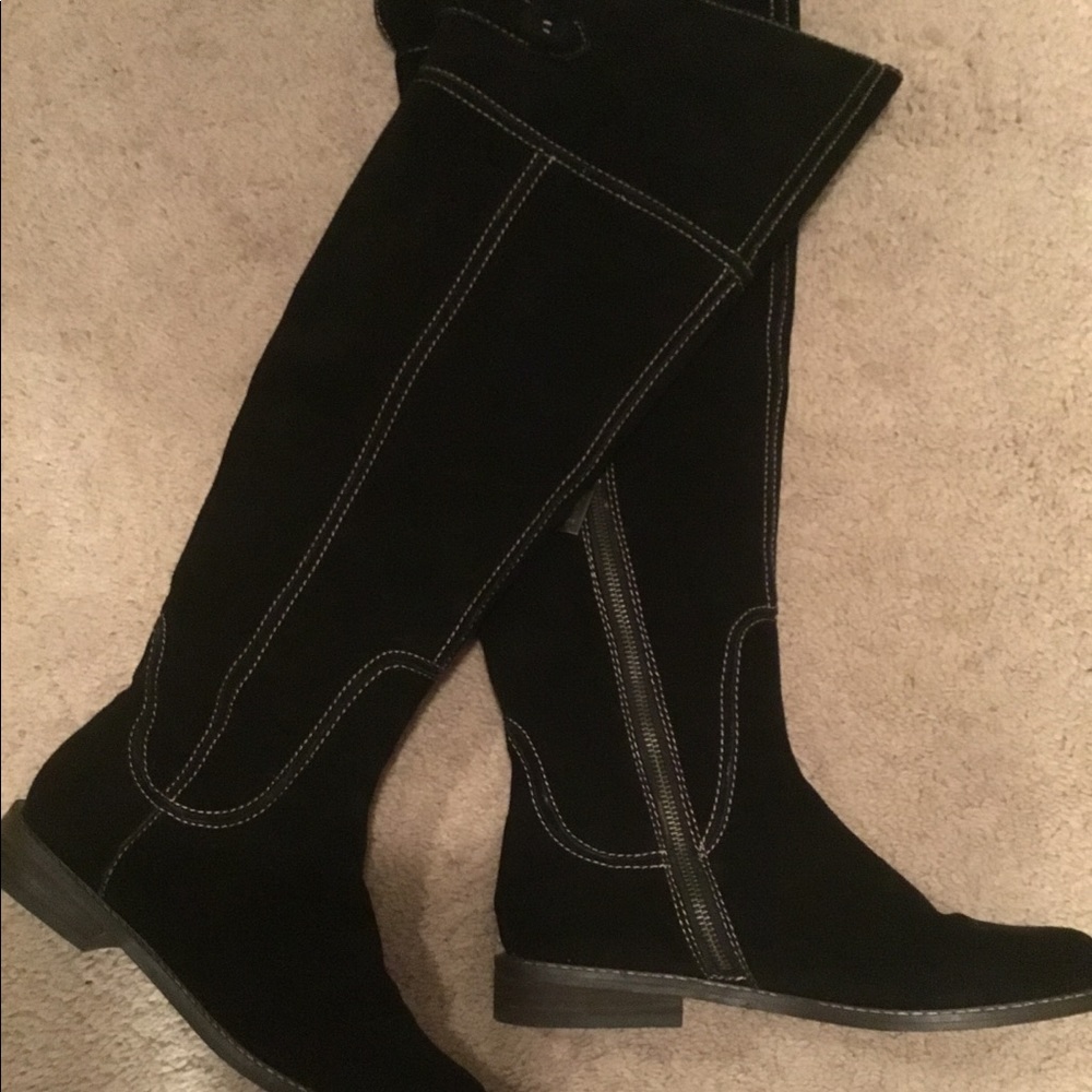Women Black over the knee boots